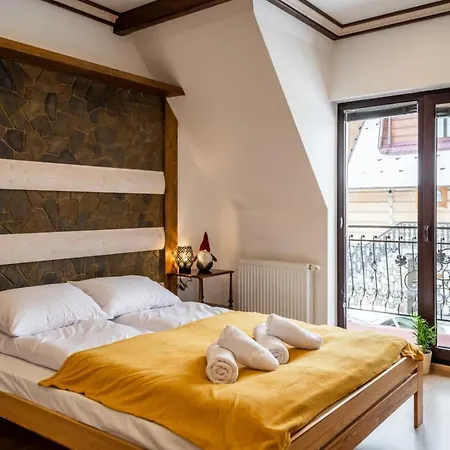 招待所 Domek U Swierkow - Apartamenty Z Aneksami I Pokoje Blisko Term Chocholowskich 乔乔洛